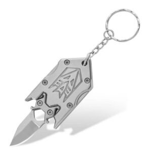 Outdoor knife folding keychain pocket knife