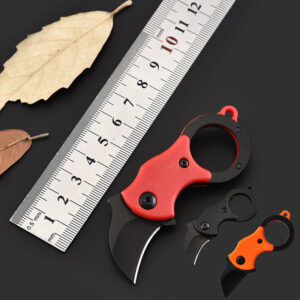 Outdoor knife stainless steel mini claw knife mini folding knife