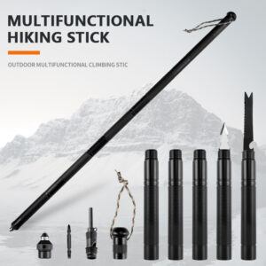 Outdoor multifunctional hiking stick