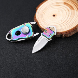Fingertip Gyro Pocket Knife Folding Pocket Knife