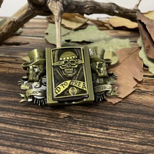 kk knifestudio new belt buckle belt lighter