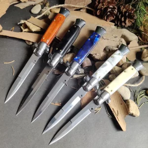 Classic Italian stiletto heel pocket knife