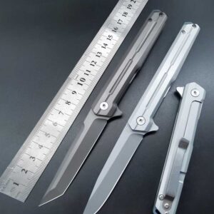 D2 steel folding pocket knife outdoor fruit knife