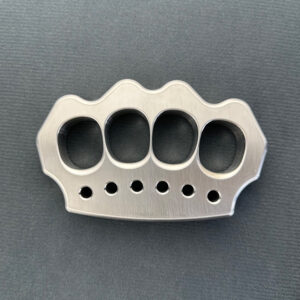 Reinforced solid alloy steel knuckles Outdoor Tactical