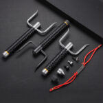 Heavy-Duty Alloy Steel Expandable Baton with Slingshot Attachment